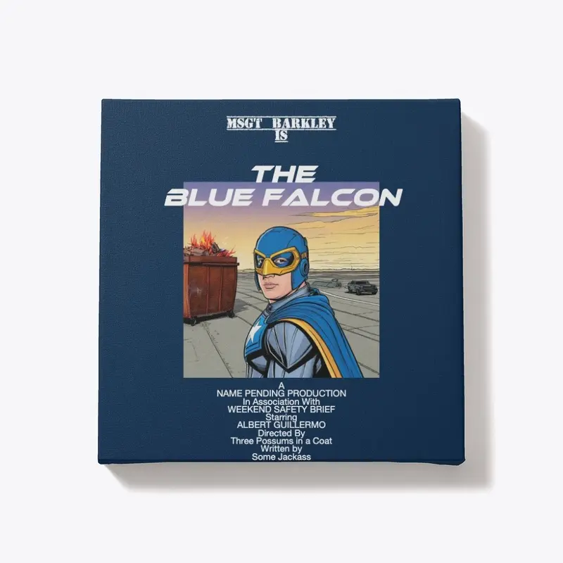 The Blue Falcon Art