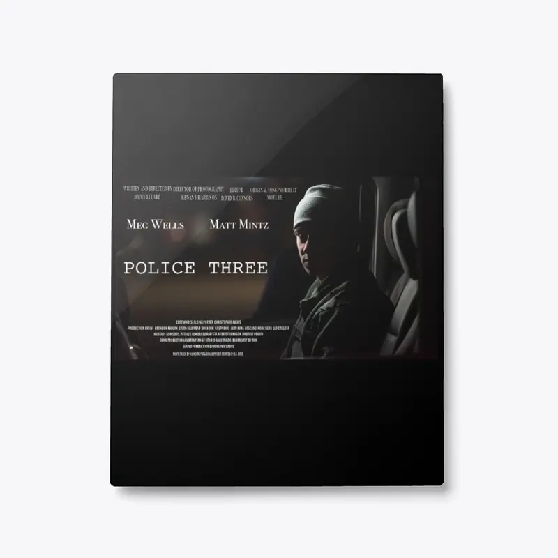 Police Three (Smith) Metal Print