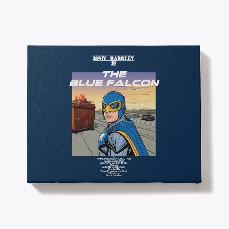 The Blue Falcon Art