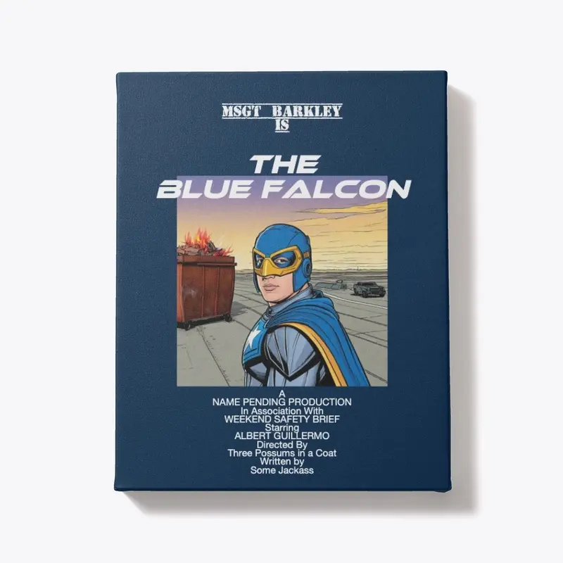 The Blue Falcon Art